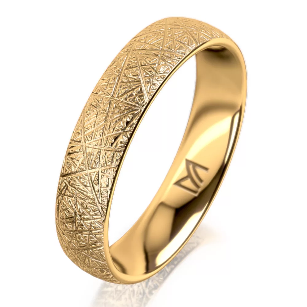 Men’s Yellow Gold Wedding Band MEISTER