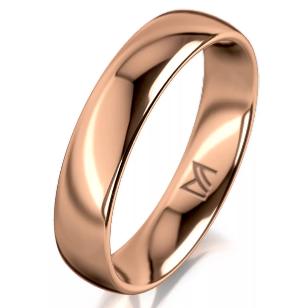 Men’s Rose Gold Wedding Band MEISTER