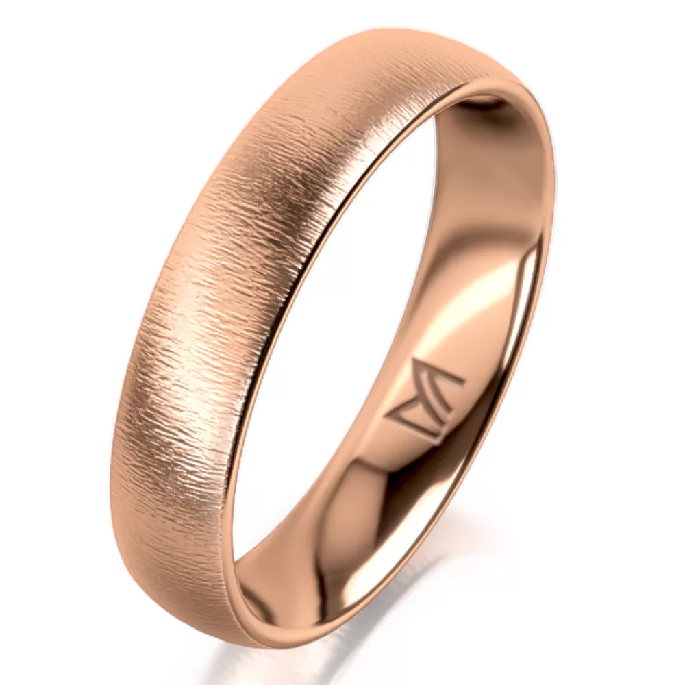 Men’s Rose Gold Wedding Band MEISTER