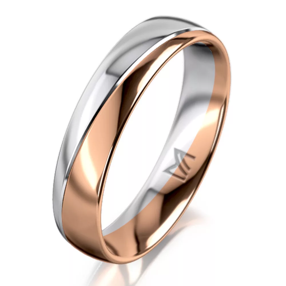 Men’s White Gold Wedding Band MEISTER