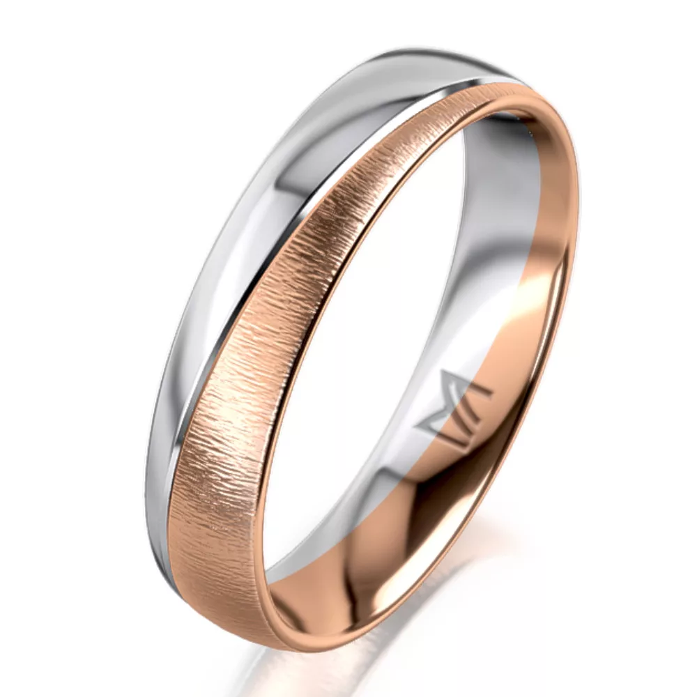 Men’s White Gold Wedding Band MEISTER