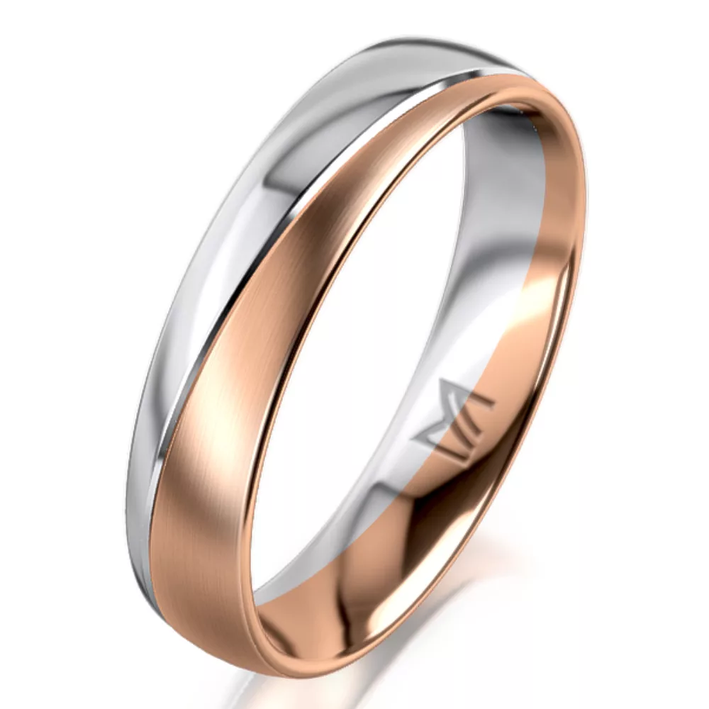 Men’s White Gold Wedding Band MEISTER