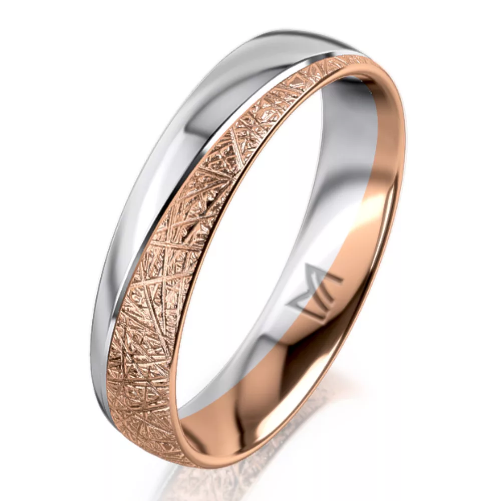 Men’s White Gold Wedding Band MEISTER