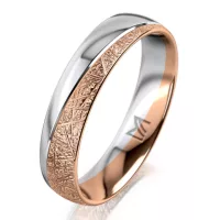 Men’s White Gold Wedding Band MEISTER