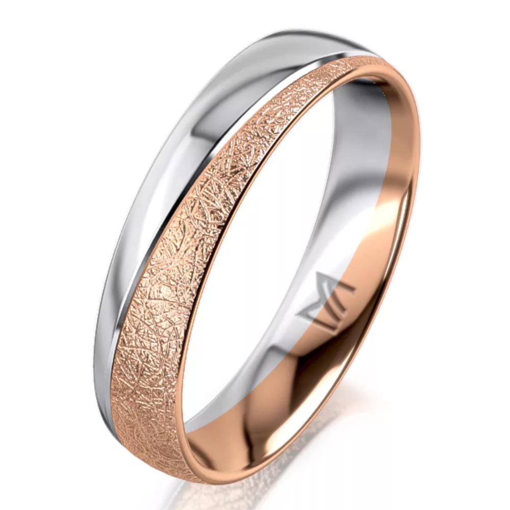 Men’s White Gold Wedding Band MEISTER