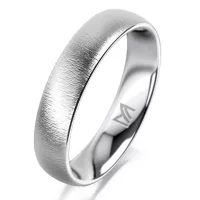 Men’s White Gold Wedding Band MEISTER