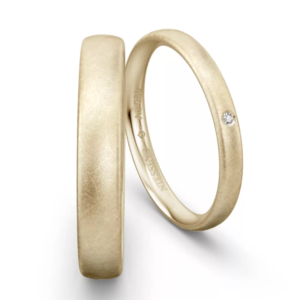Classic Yellow Gold Wedding Ring NIESSING IVORY