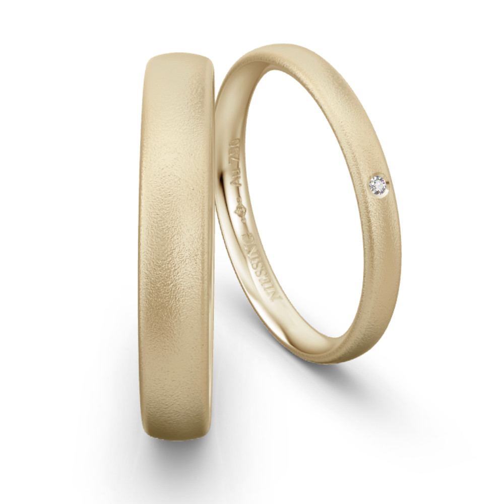 Classic Yellow Gold Wedding Ring NIESSING IVORY