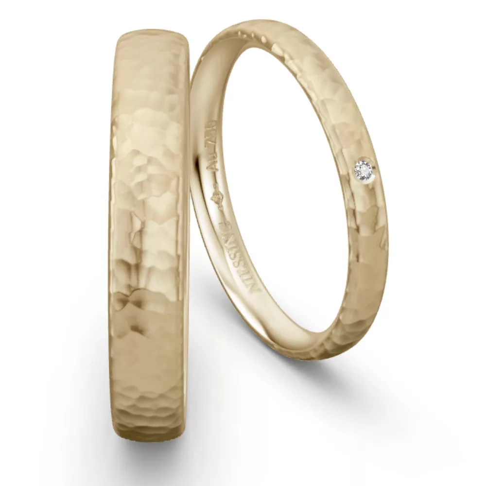 Classic Yellow Gold Wedding Ring NIESSING IVORY