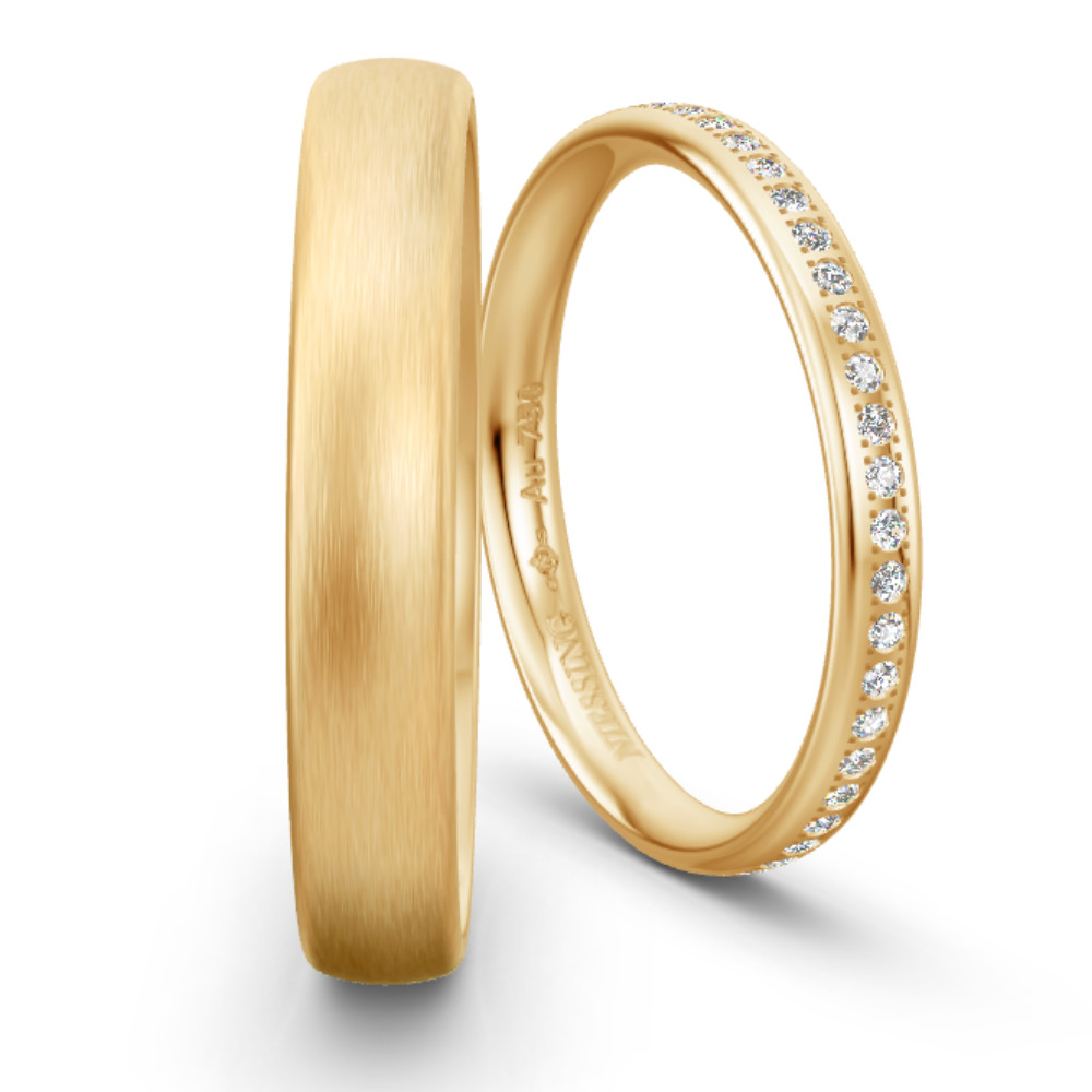 Classic Yellow Gold Wedding Ring NIESSING CLASSIC YELLOW