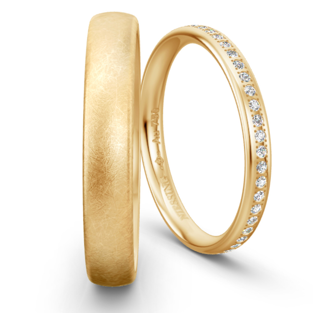 Classic Yellow Gold Wedding Ring NIESSING CLASSIC YELLOW