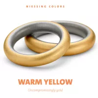 Klasszikus sárga arany karikagyűrű NIESSING WARM YELLOW