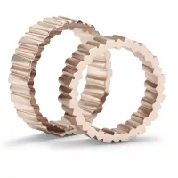 Modern fehérarany karikagyűrű NIESSING FLUX