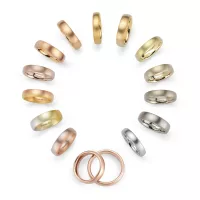 Classic White Gold Wedding Ring NIESSING CLASSIC