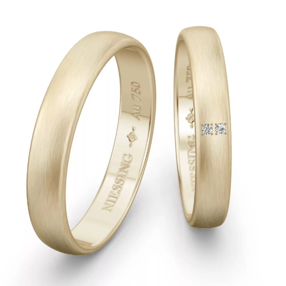 Classic Yellow Gold Wedding Ring NIESSING CLASSIC