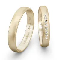 Classic Yellow Gold Wedding Ring NIESSING CLASSIC
