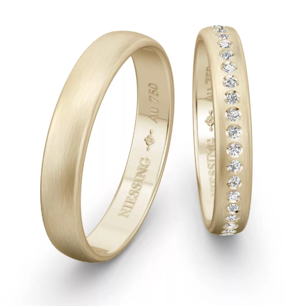 Classic Yellow Gold Wedding Ring NIESSING CLASSIC