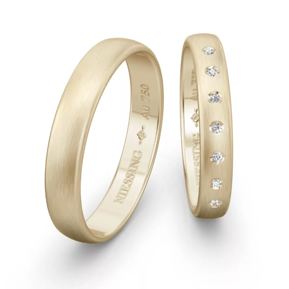 Classic Yellow Gold Wedding Ring NIESSING CLASSIC