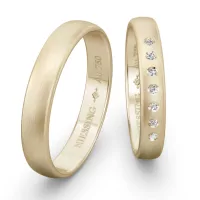 Classic Yellow Gold Wedding Ring NIESSING CLASSIC