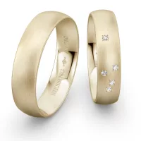 Sárga arany karikagyűrű NIESSING NAVETTE