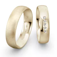 Sárga arany karikagyűrű NIESSING NAVETTE