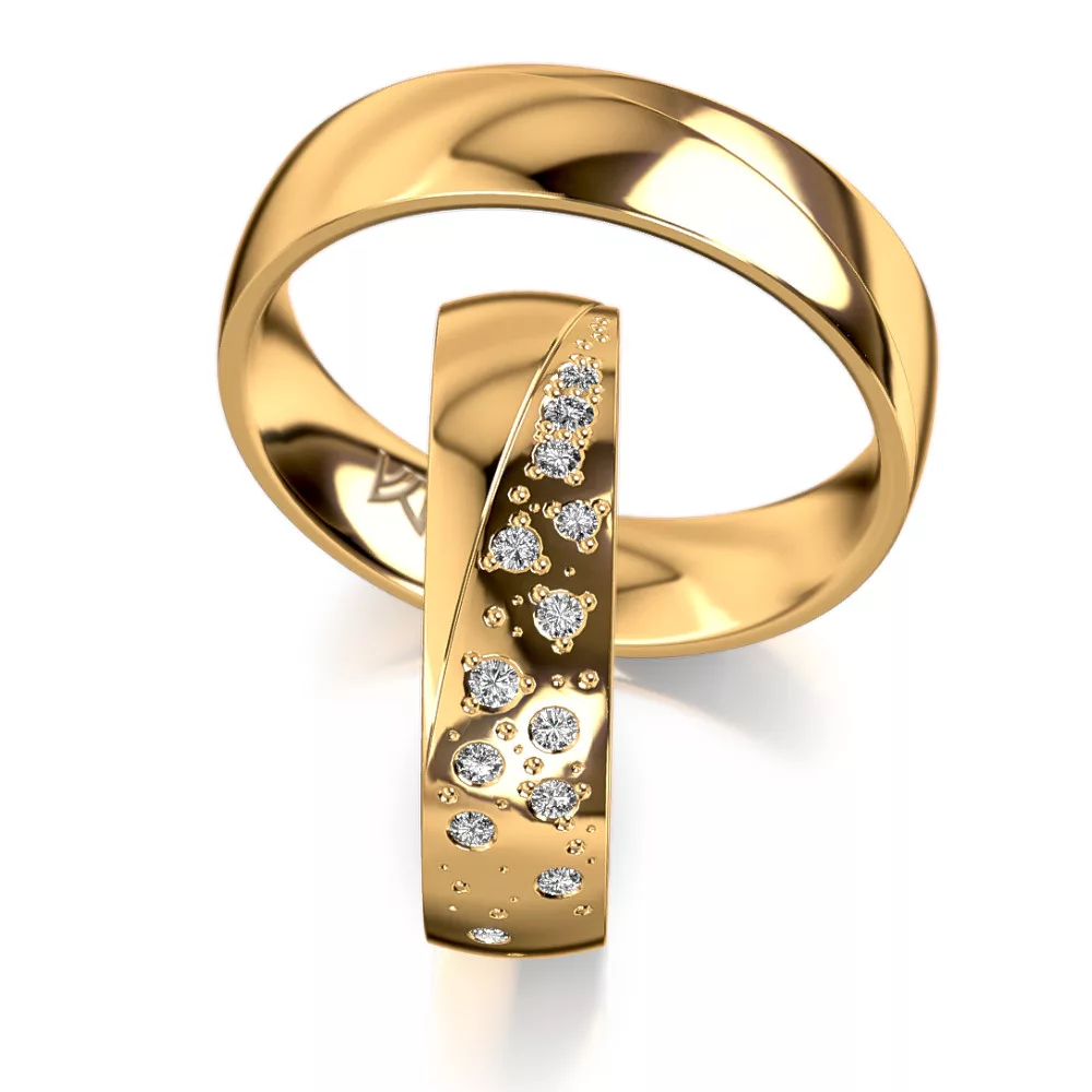Yellow Gold Wedding Ring MEISTER