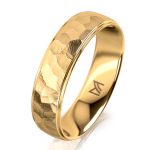 Sárga arany férfi karikagyűrű MEISTER