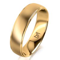 Sárga arany férfi karikagyűrű MEISTER