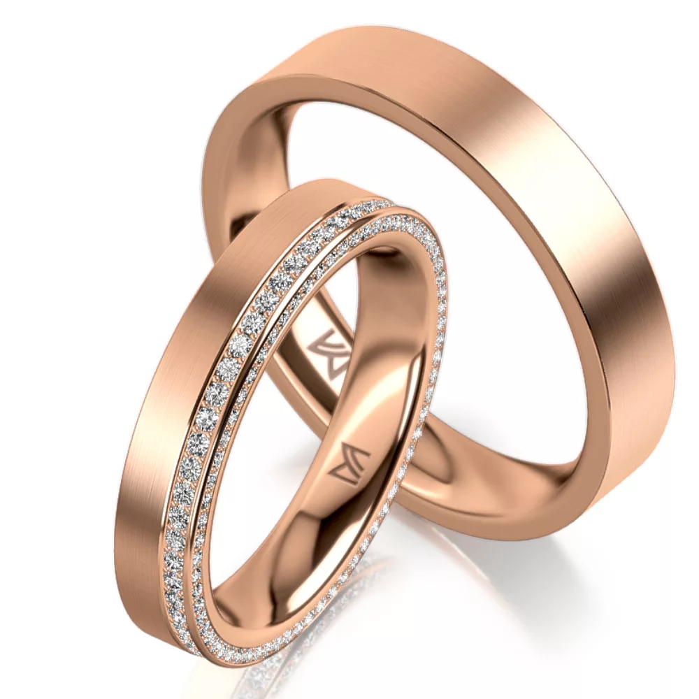 Men’s Rose Gold Wedding Ring MEISTER