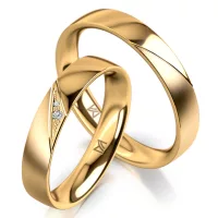 Men’s Yellow Gold Wedding Ring MEISTER