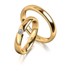 Yellow Gold Wedding Ring MEISTER