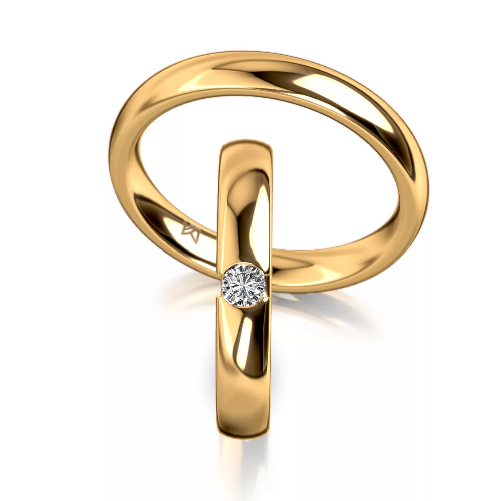 Yellow Gold Wedding Ring MEISTER