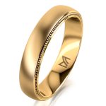 Sárga arany férfi karikagyűrű MEISTER