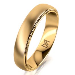 Sárga arany férfi karikagyűrű MEISTER