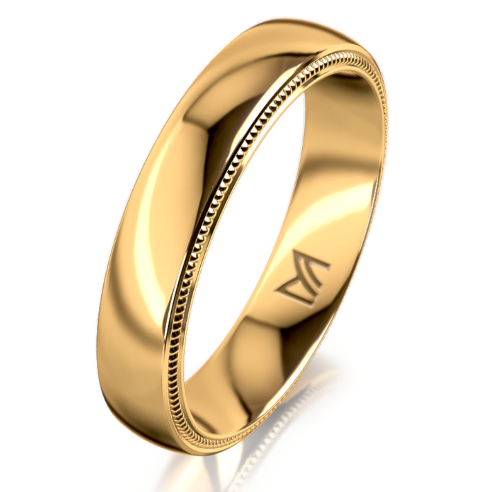 Sárga arany férfi karikagyűrű MEISTER