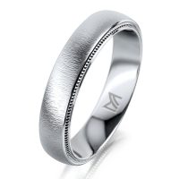 Platina férfi karikagyűrű MEISTER