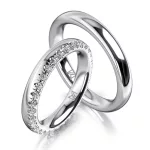 White Gold Wedding Ring MEISTER