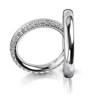 White Gold Wedding Ring MEISTER