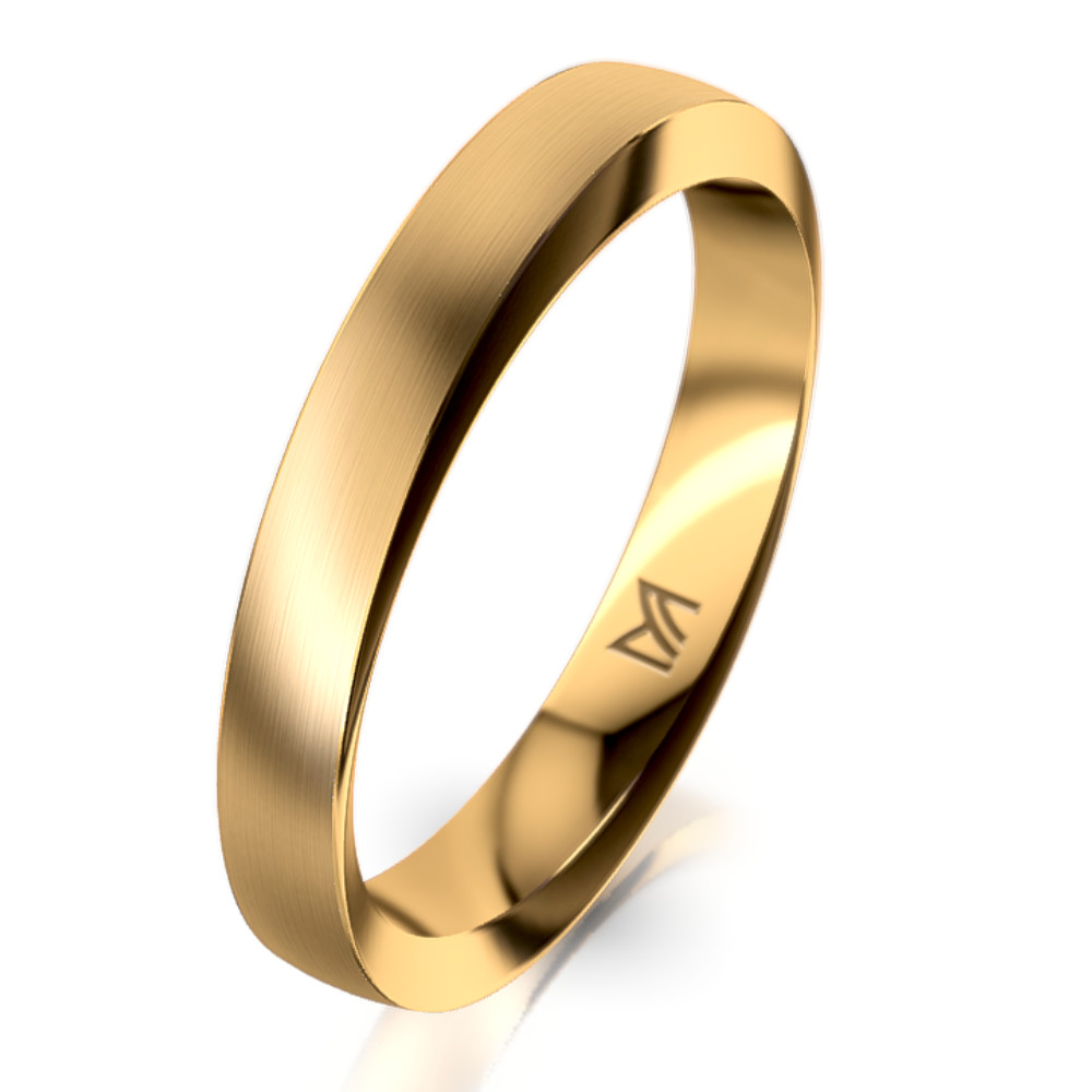 Sárga arany férfi karikagyűrű MEISTER