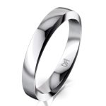 Platina férfi karikagyűrű MEISTER