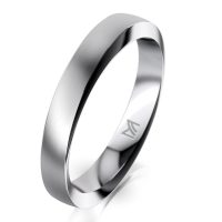 Platina férfi karikagyűrű MEISTER
