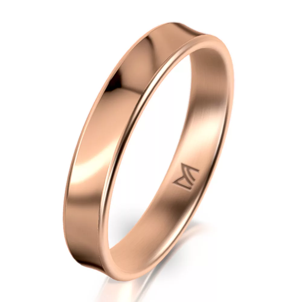Men’s Rose Gold Wedding Ring MEISTER