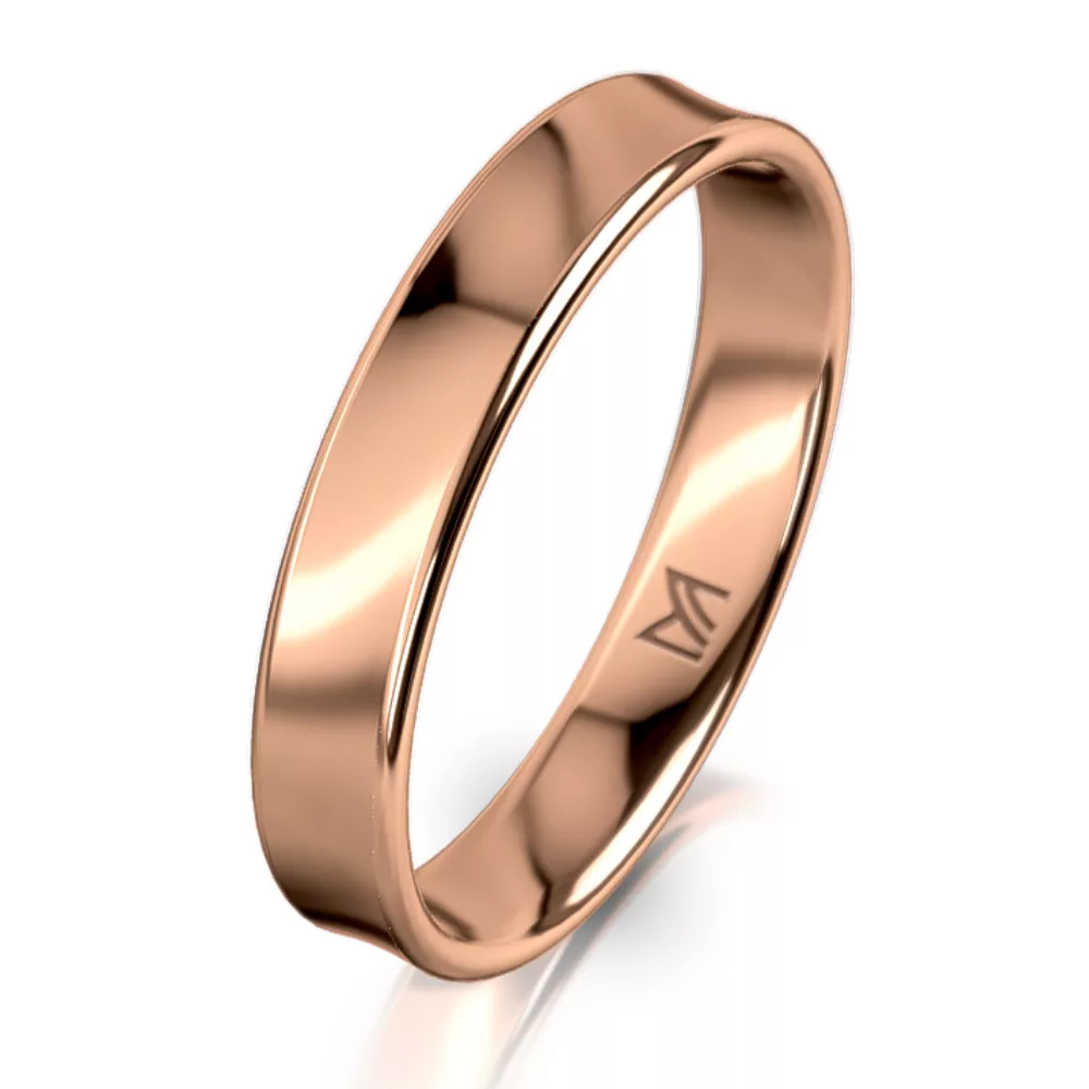 Men’s Rose Gold Wedding Ring MEISTER
