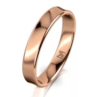 Men’s Rose Gold Wedding Ring MEISTER