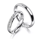 White Gold Wedding Ring MEISTER