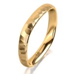 Sárga arany férfi karikagyűrű MEISTER