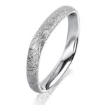 Fehérarany férfi karikagyűrű MEISTER