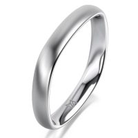 Platina férfi karikagyűrű MEISTER