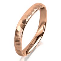 Rozéarany férfi karikagyűrű MEISTER