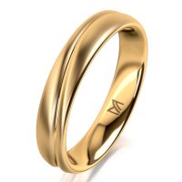 Sárga arany férfi karikagyűrű MEISTER